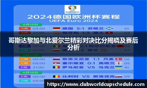 哥斯达黎加与北爱尔兰精彩对决比分揭晓及赛后分析